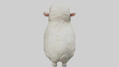 3D model Babysheep Model 1 VR / AR / low-poly