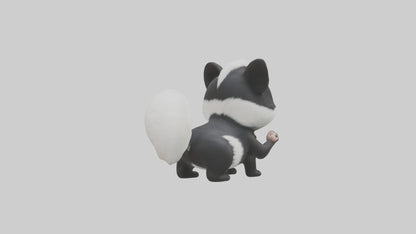 3D model Babyskunk Model 1 VR / AR / low-poly