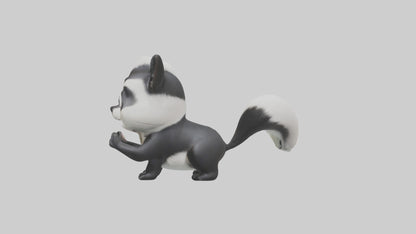 3D model Babyskunk Model 1 VR / AR / low-poly