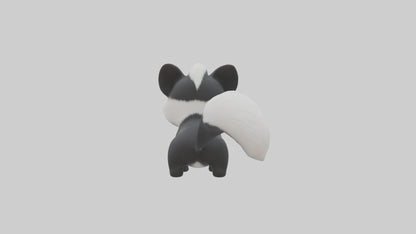 3D model Babyskunk Model 1 VR / AR / low-poly