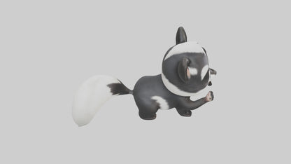 3D model Babyskunk Model 1 VR / AR / low-poly