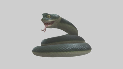 3D model Babysnake Model 1 VR / AR / low-poly
