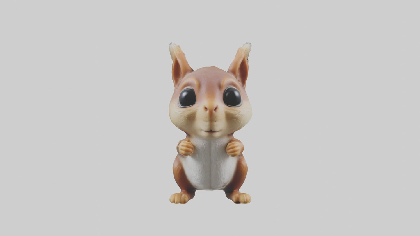 3D model Babysquirrel Model 1 VR / AR / low-poly