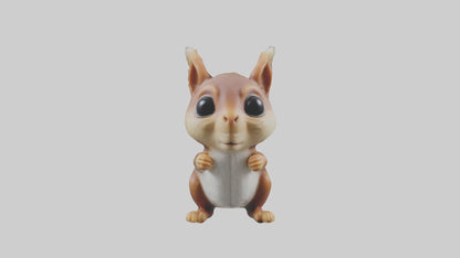 3D model Babysquirrel Model 1 VR / AR / low-poly