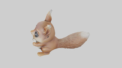 3D model Babysquirrel Model 1 VR / AR / low-poly