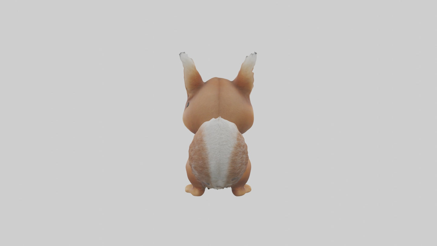 3D model Babysquirrel Model 1 VR / AR / low-poly