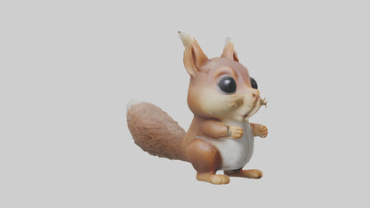3D model Babysquirrel Model 1 VR / AR / low-poly