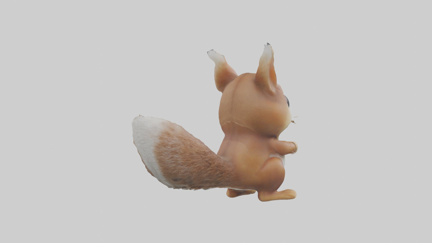 3D model Babysquirrel Model 1 VR / AR / low-poly
