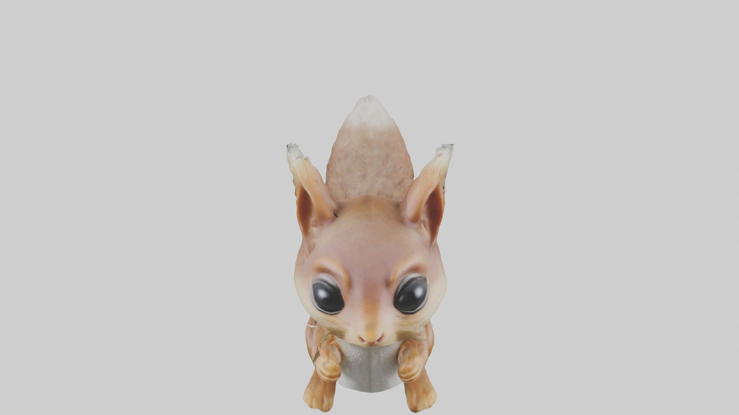 3D model Babysquirrel Model 1 VR / AR / low-poly