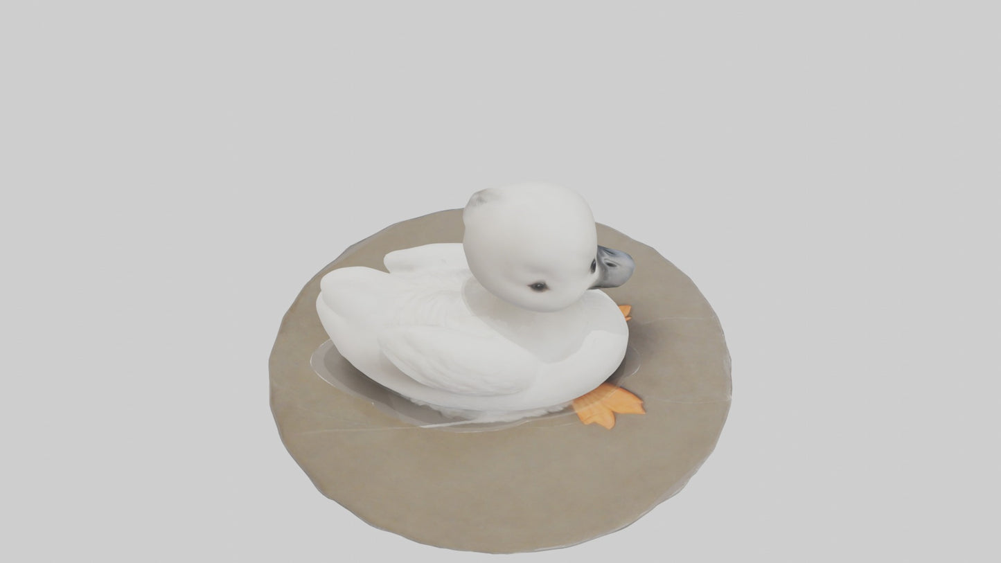 3D model Babyswan Model 1 VR / AR / low-poly