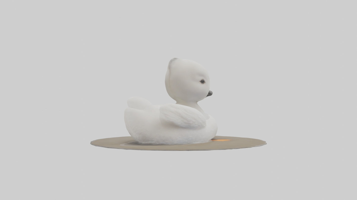 3D model Babyswan Model 1 VR / AR / low-poly