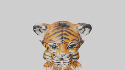 3D model Babytiger Model 1 VR / AR / low-poly