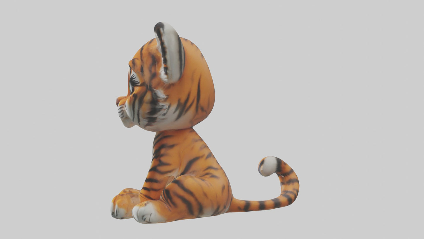 3D model Babytiger Model 1 VR / AR / low-poly