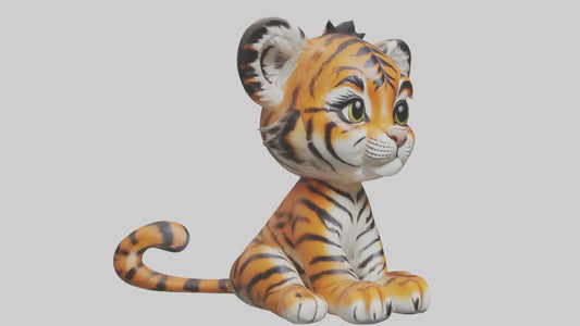 3D model Babytiger Model 1 VR / AR / low-poly