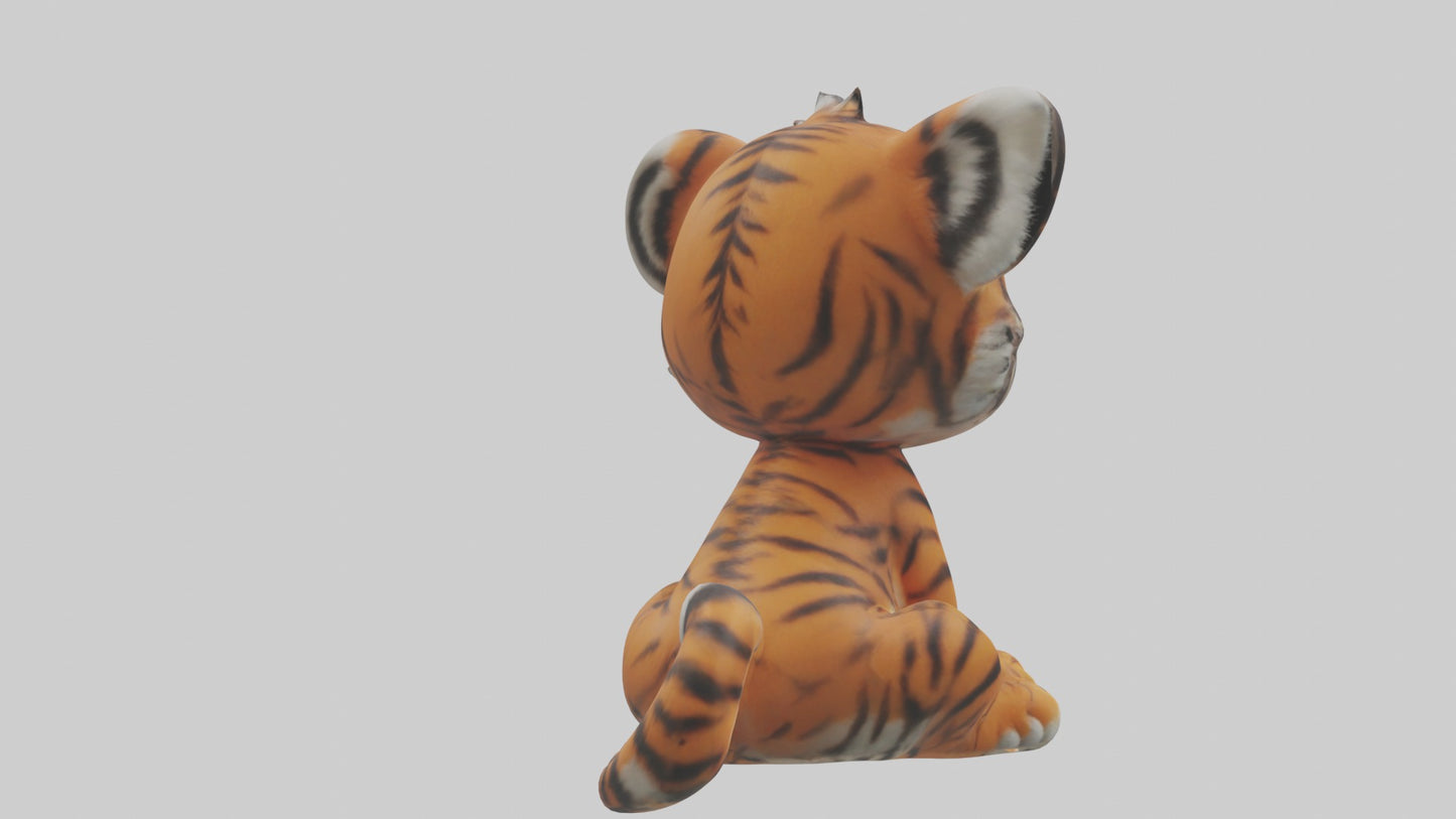 3D model Babytiger Model 1 VR / AR / low-poly