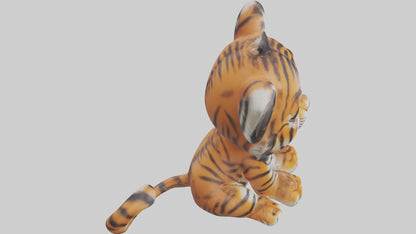 3D model Babytiger Model 1 VR / AR / low-poly