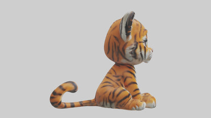 3D model Babytiger Model 1 VR / AR / low-poly