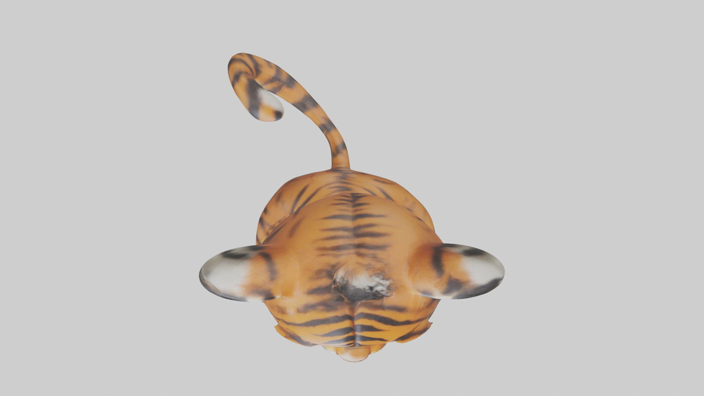 3D model Babytiger Model 1 VR / AR / low-poly