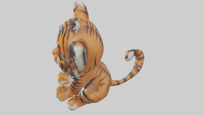 3D model Babytiger Model 1 VR / AR / low-poly