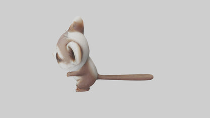 3D model Babyweasel Model 1 VR / AR / low-poly