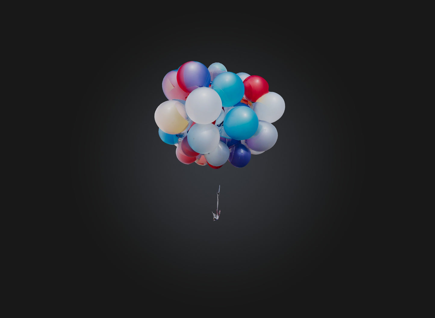 3D model balloons VR / AR / low-poly