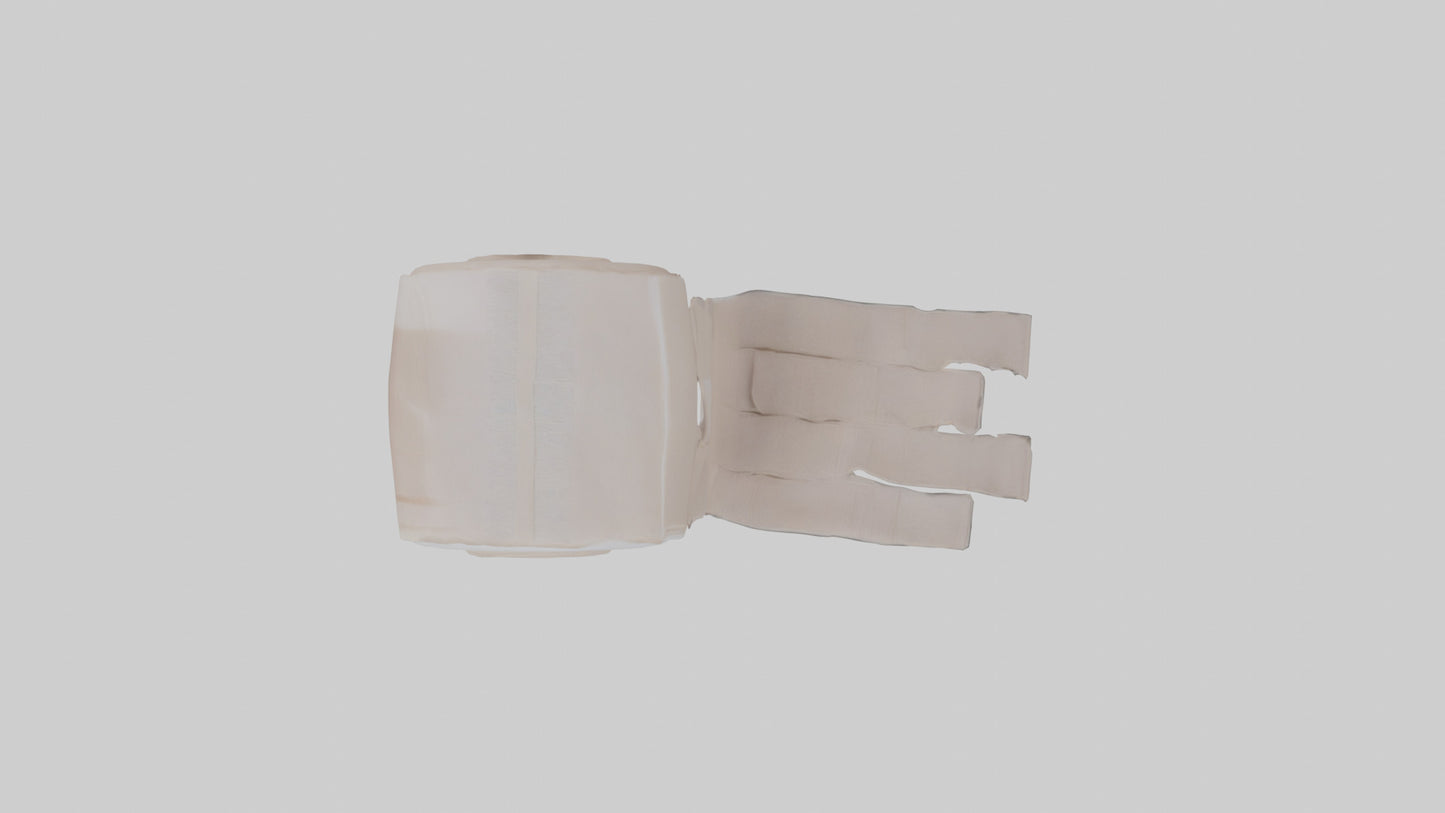 3D model Bandages VR / AR / low-poly