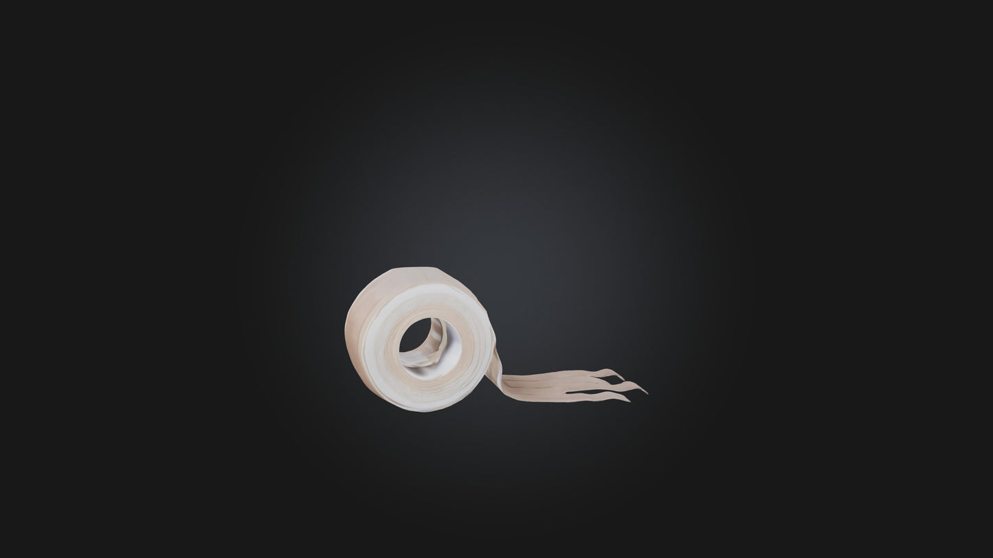 3D model Bandages VR / AR / low-poly