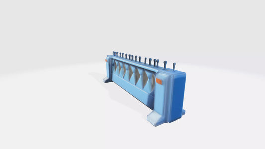 3D model Barrier 2 VR / AR / low-poly