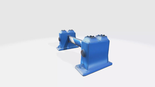 3D model Barrier 3 VR / AR / low-poly