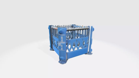 3D model Barrier VR / AR / low-poly