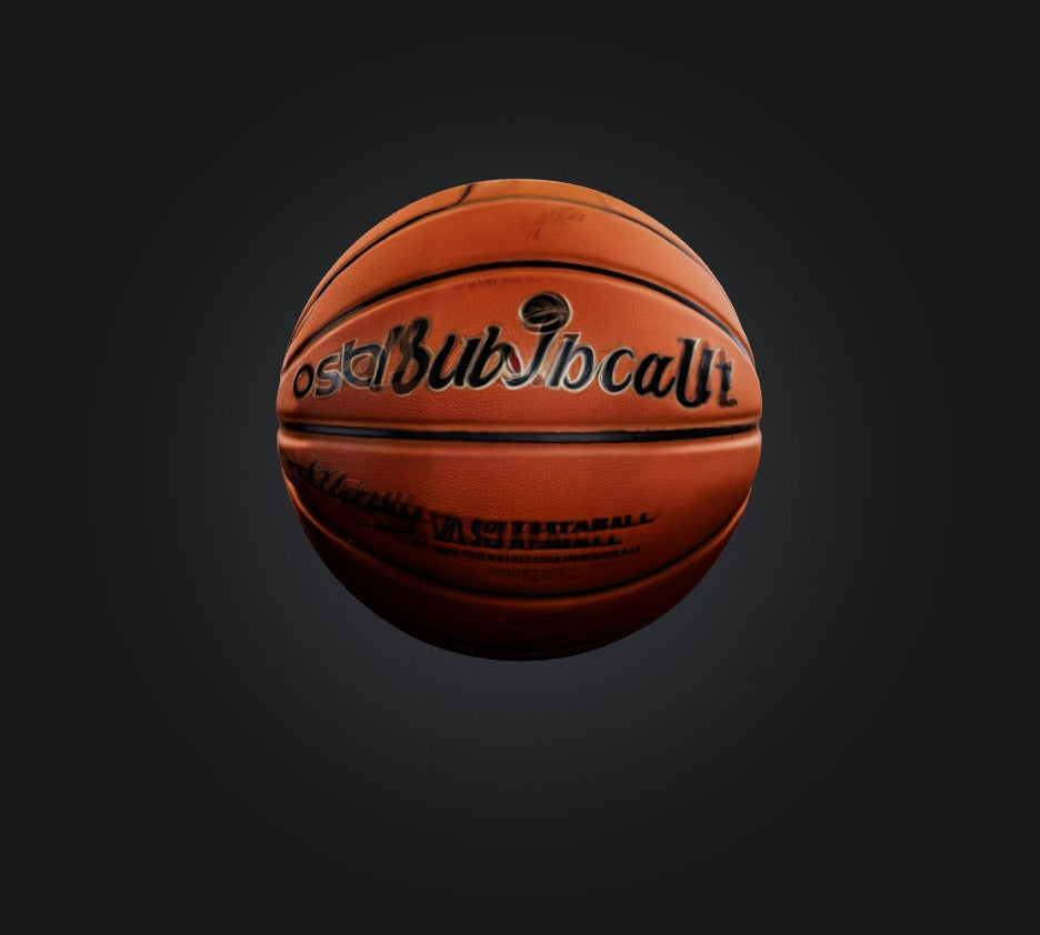3D model basketball 2 VR / AR / low-poly