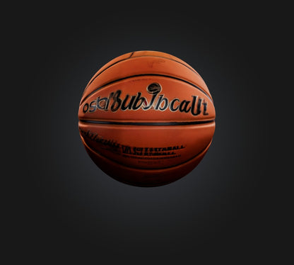 3D model basketball 2 VR / AR / low-poly