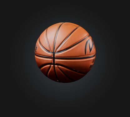 3D model basketball 2 VR / AR / low-poly