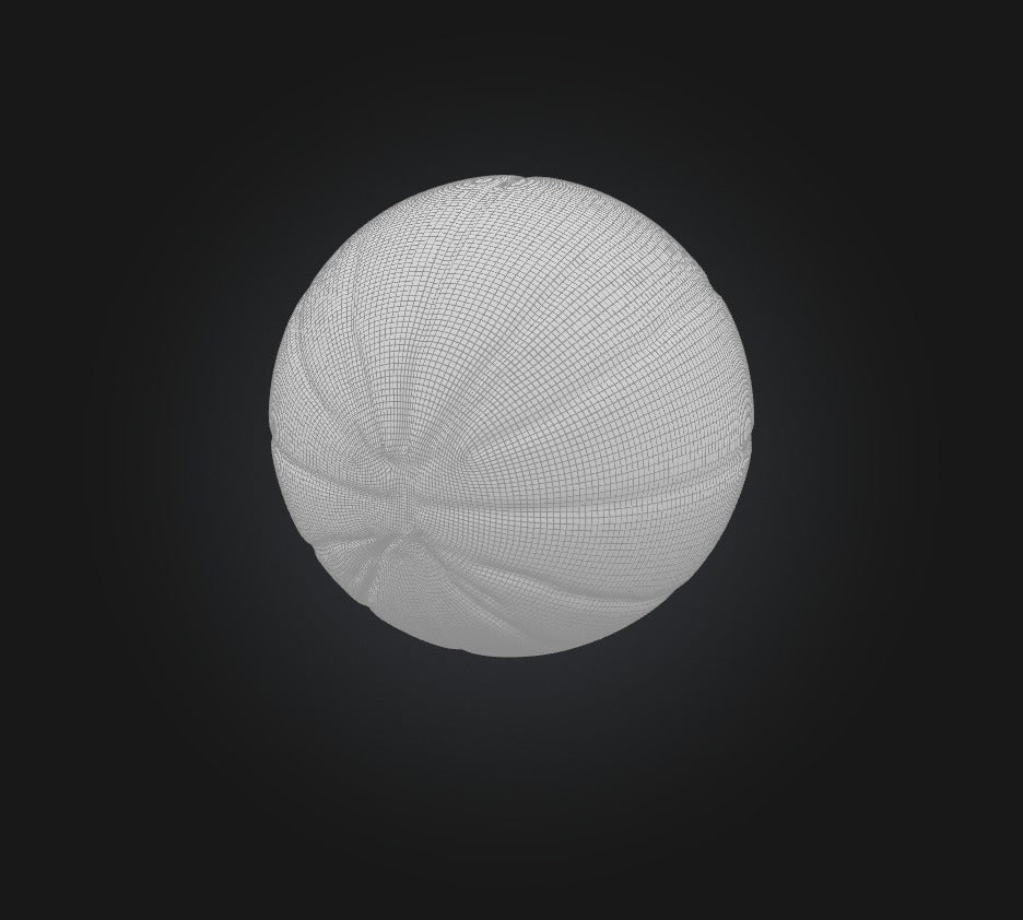 3D model basketball 2 VR / AR / low-poly