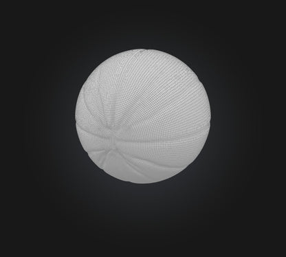 3D model basketball 2 VR / AR / low-poly