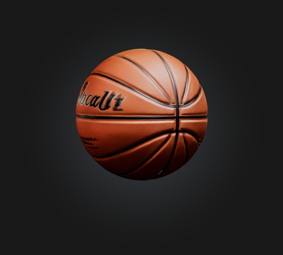 3D model basketball 2 VR / AR / low-poly