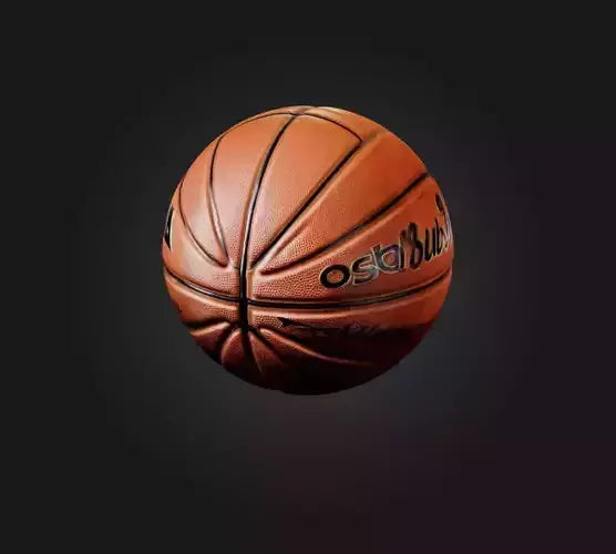 3D model basketball 2 VR / AR / low-poly