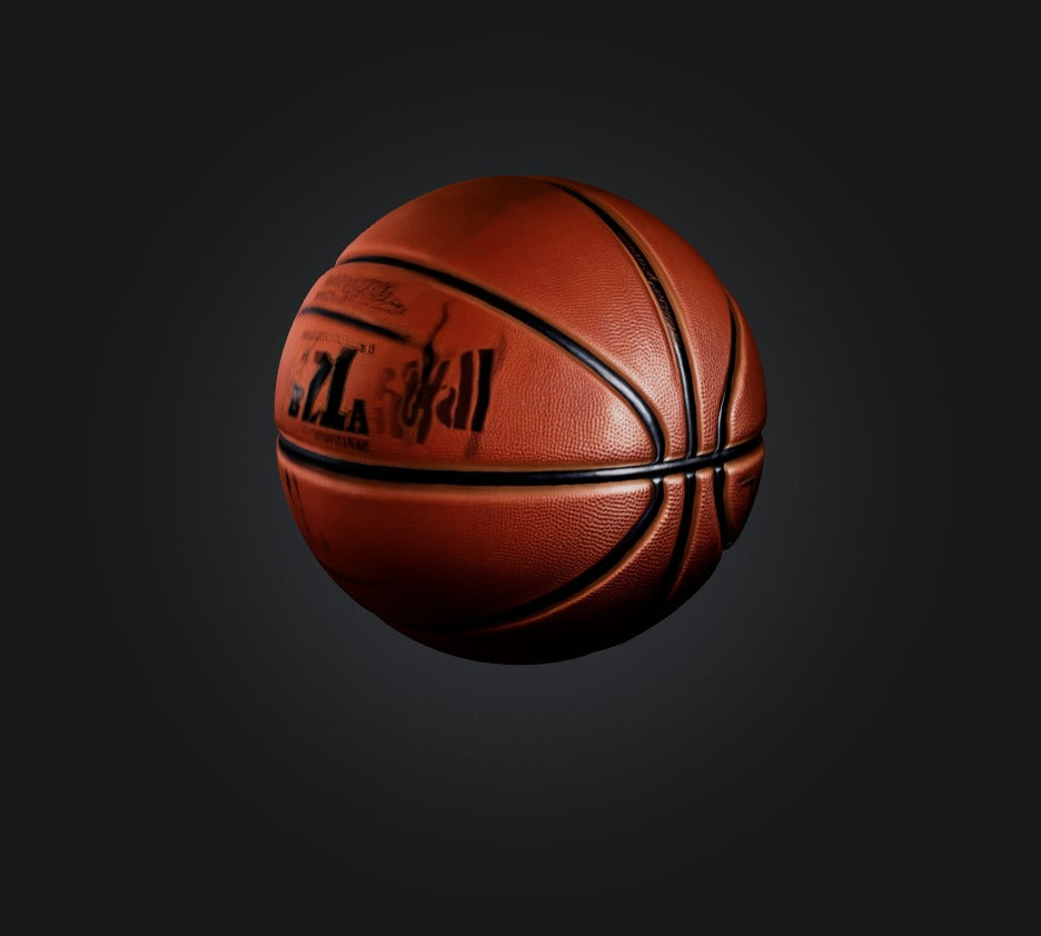 3D model basketball 3 VR / AR / low-poly