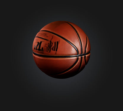 3D model basketball 3 VR / AR / low-poly