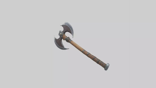 3D model Battleaxe Model 1 VR / AR / low-poly