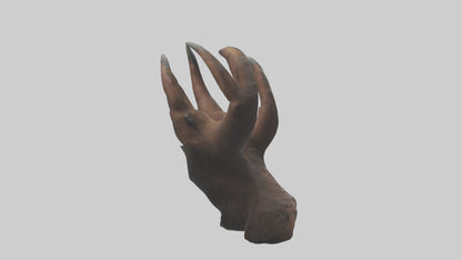 3D model Bear Claws VR / AR / low-poly