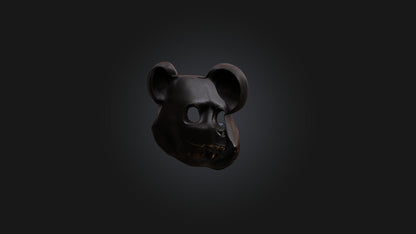 bear mask 3D model