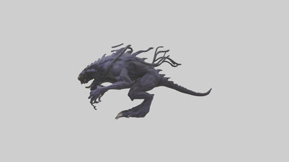 3D model Beast from the Void model VR / AR / low-poly