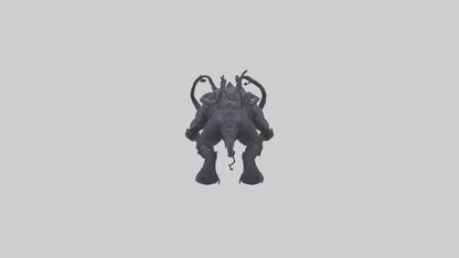 3D model Beast from the Void model VR / AR / low-poly