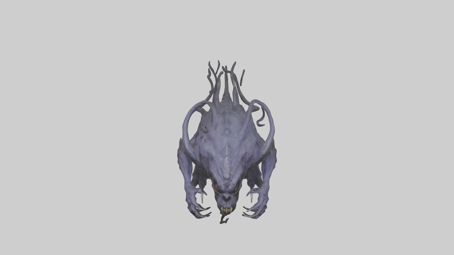 3D model Beast from the Void model VR / AR / low-poly
