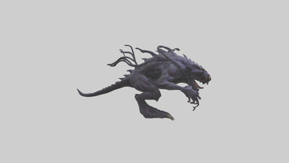 3D model Beast from the Void model VR / AR / low-poly
