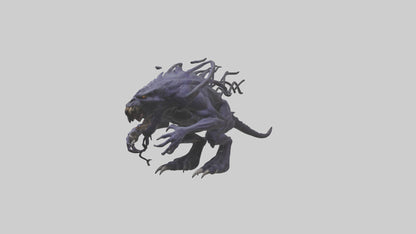 3D model Beast from the Void model VR / AR / low-poly