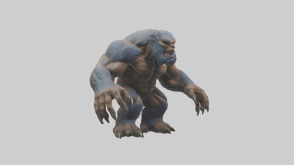 3D model Beast Giant model VR / AR / low-poly