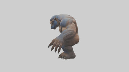 3D model Beast Giant model VR / AR / low-poly