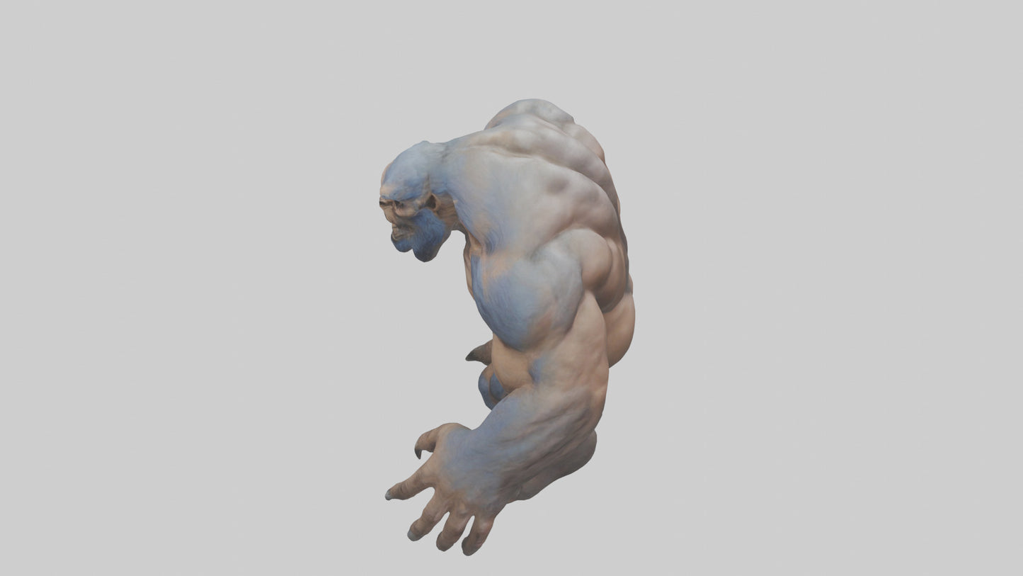 3D model Beast Giant model VR / AR / low-poly